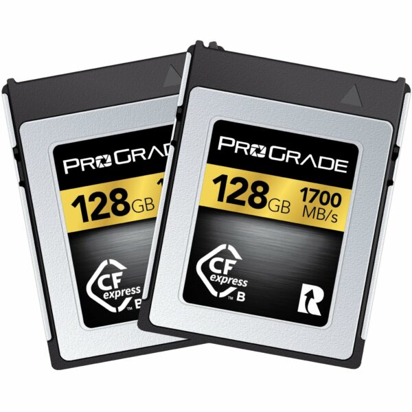ProGrade Digital CFexpress™ 2.0 Type B Gold 128GB 2-pack