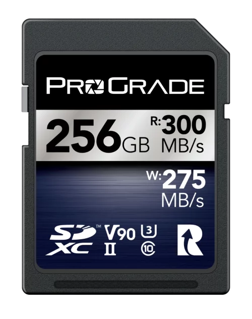 ProGrade Digital SDXC UHS-II V90 256GB Iridium
