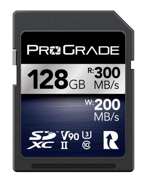 ProGrade Digital SDXC UHS-II V90 128GB Iridium