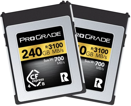 ProGrade Digital CFexpress™ Type B 4.0 Gold 240GB 2pack