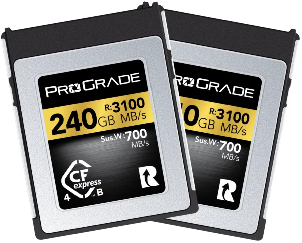ProGrade Digital CFexpress™ Type B 4.0 Gold 240GB 2pack