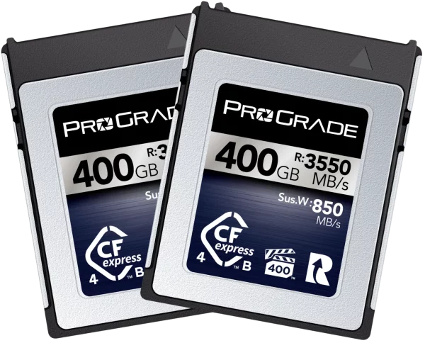 ProGrade Digital CFexpress™ Type B 4.0 Iridium 400GB 2pack